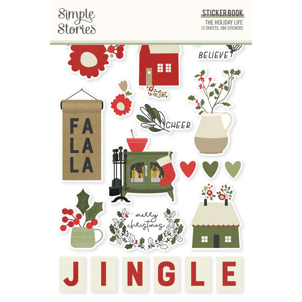 Simple Stories - Simple Vintage 'Tis The Season - Sticker Book