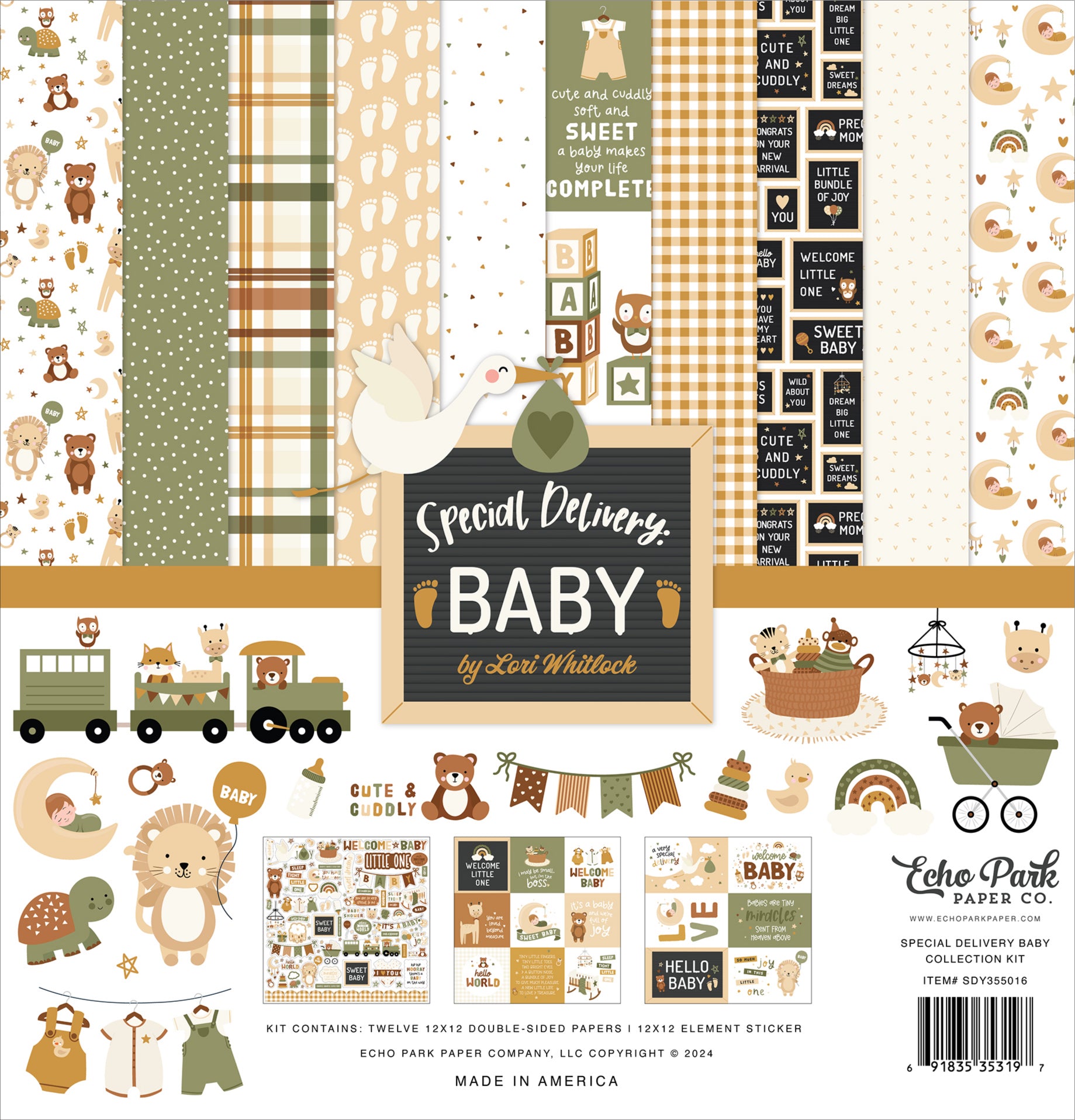 Echo Park Our Baby Collection Kit