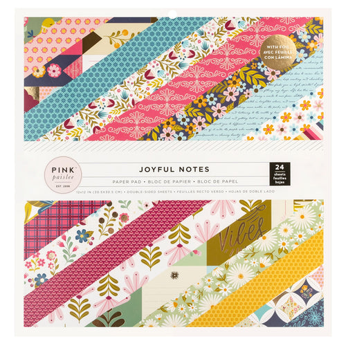 Pink Paislee Joyful Notes