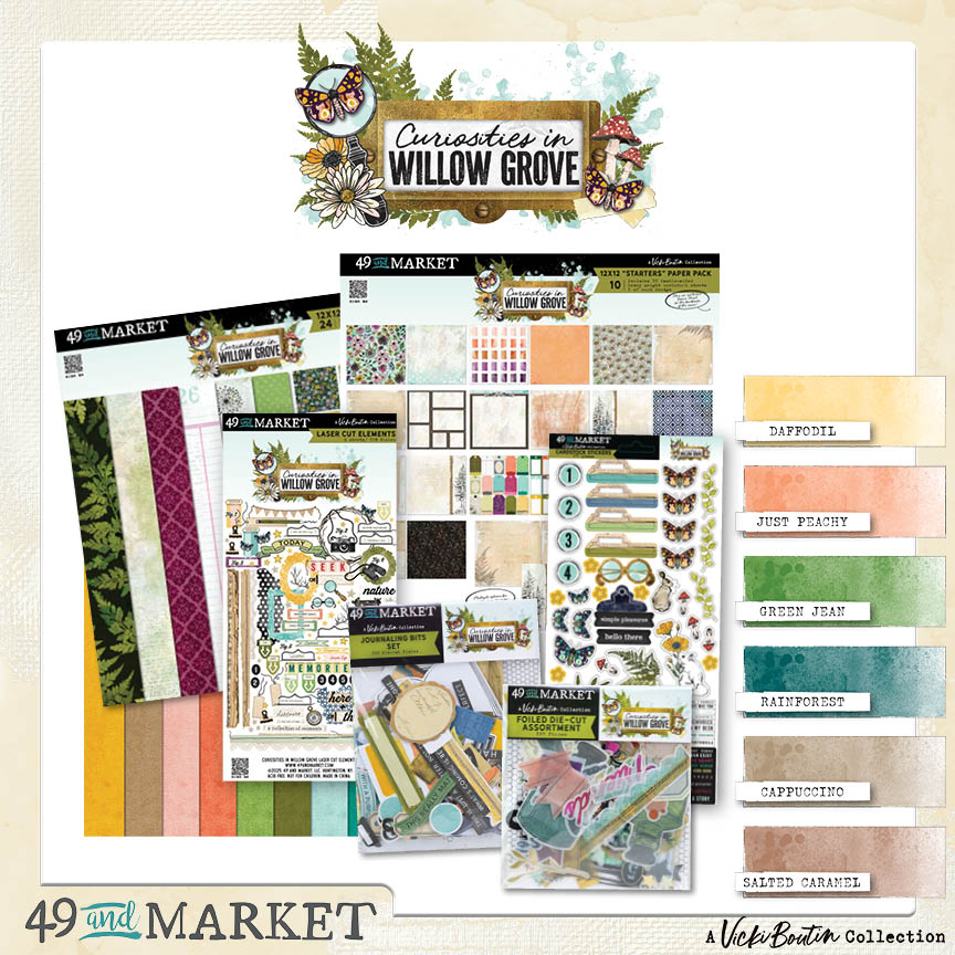 49 and Market Curiosities in Willow Grove by Vicki Boutin