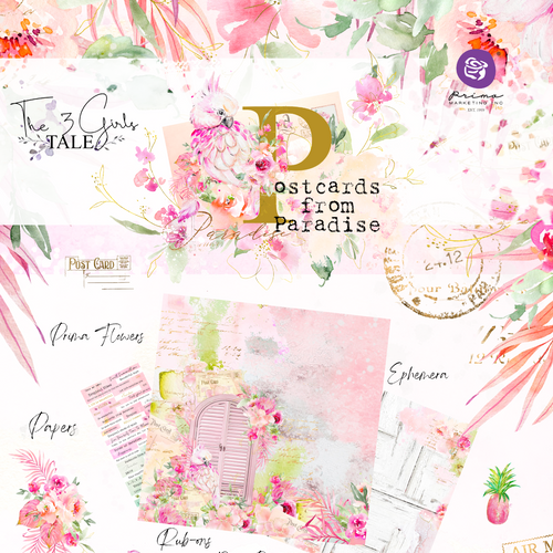 Prima Marketing Postcards from Paradise