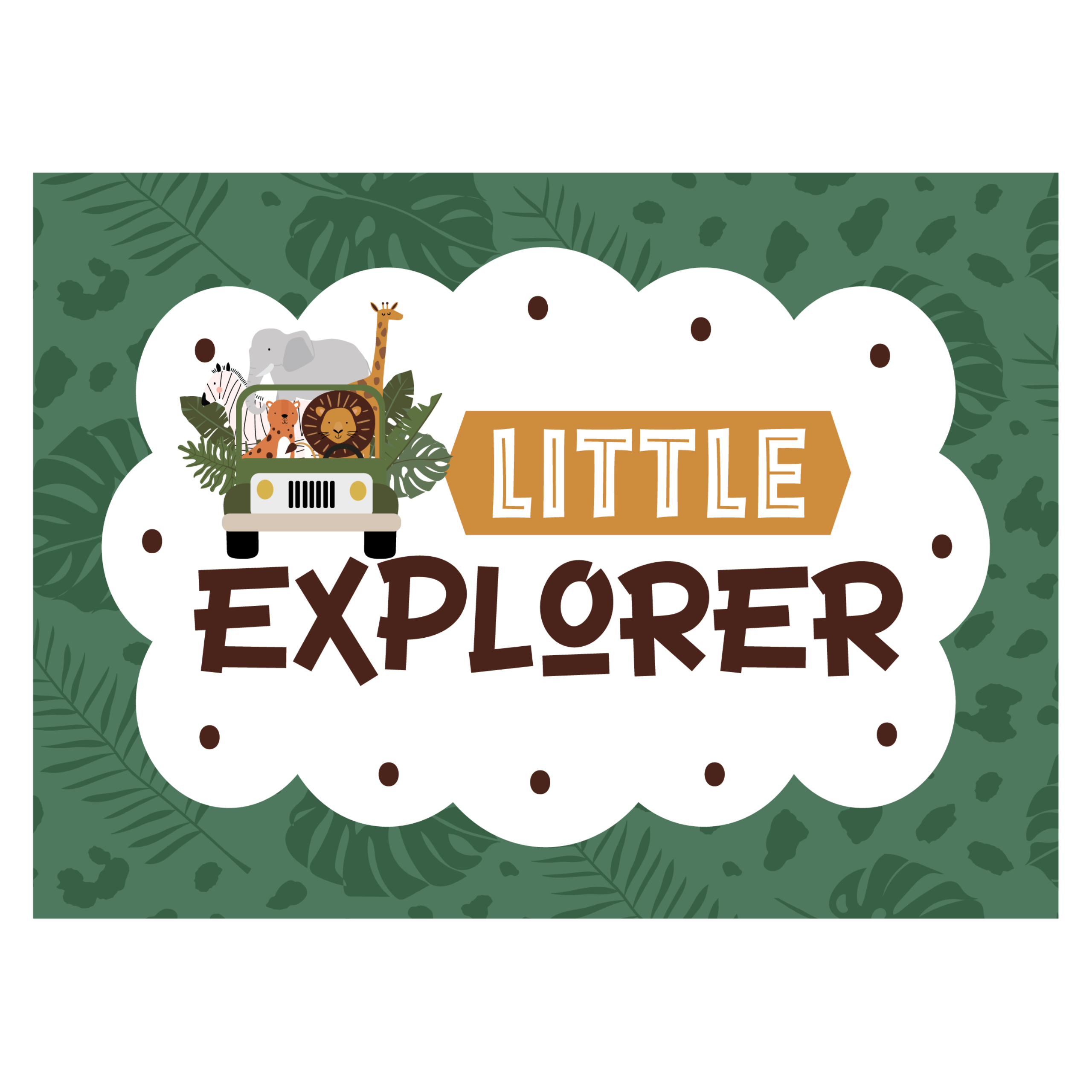 Echo Park Little Explorer Scrapbooking Collection | Safari Paper Craft ...