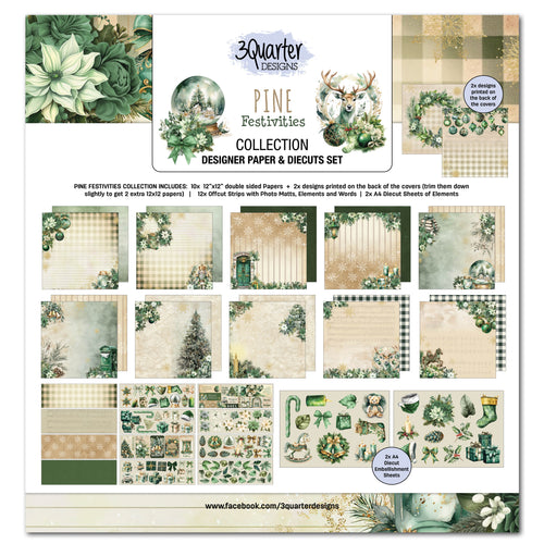 3Quarter Designs Pine Festivities