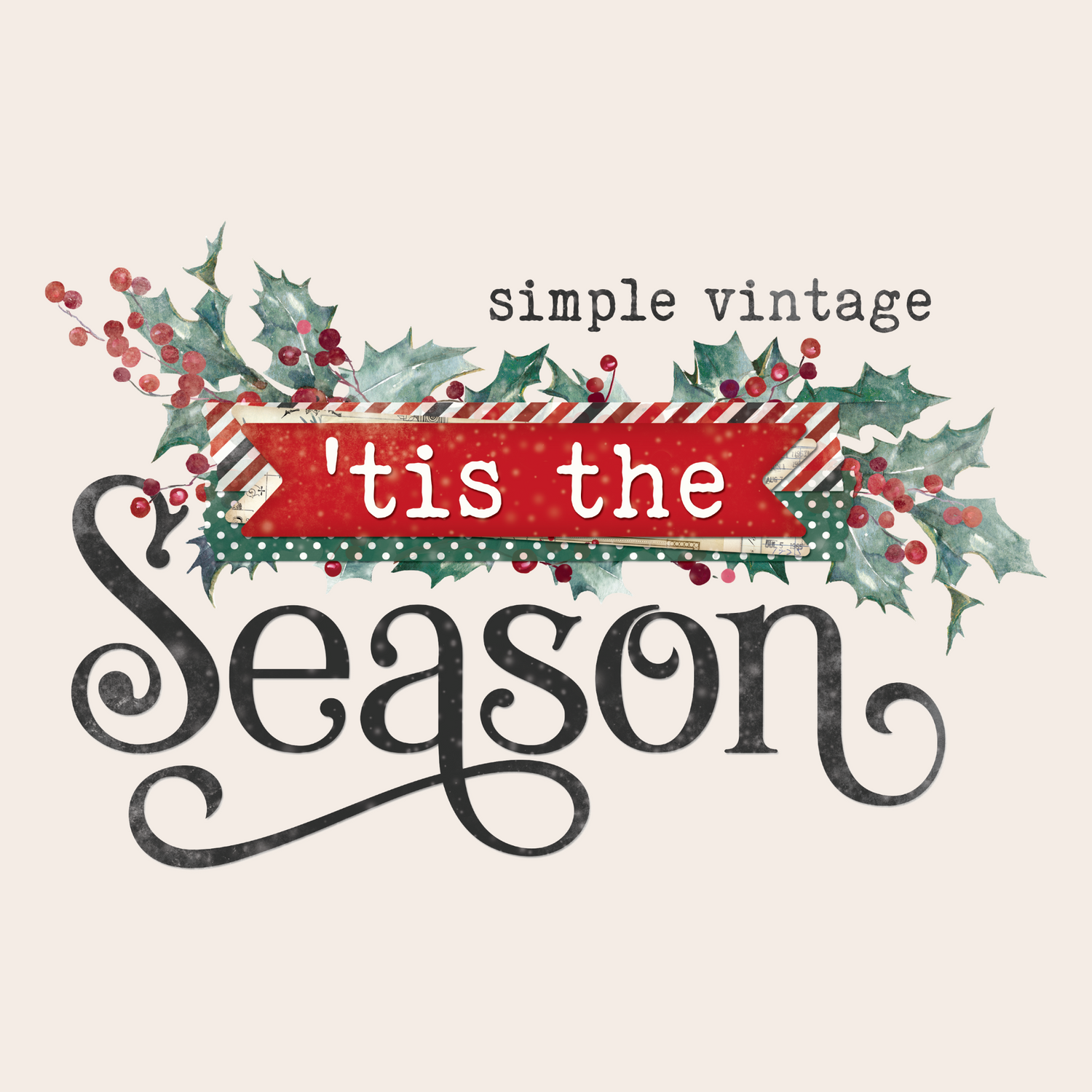 Simple Stories Simple Vintage 'Tis the Season