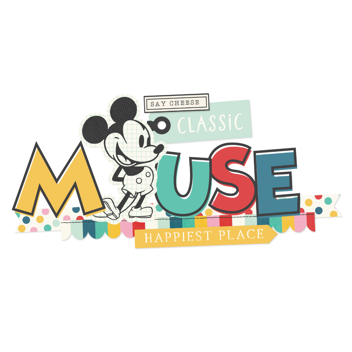 Simple Stories Say Cheese Happiest Place