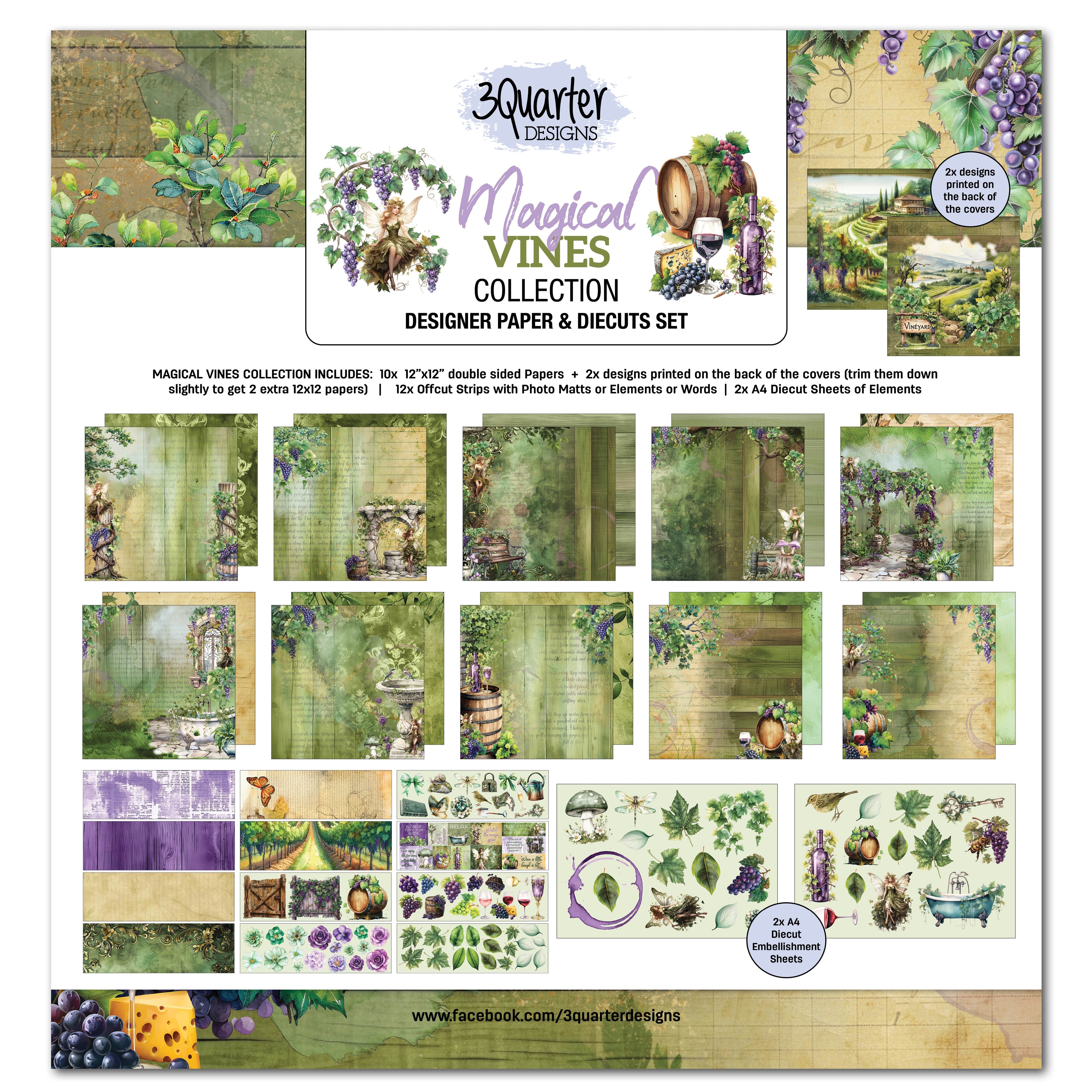 3Quarter Designs Magic Vines