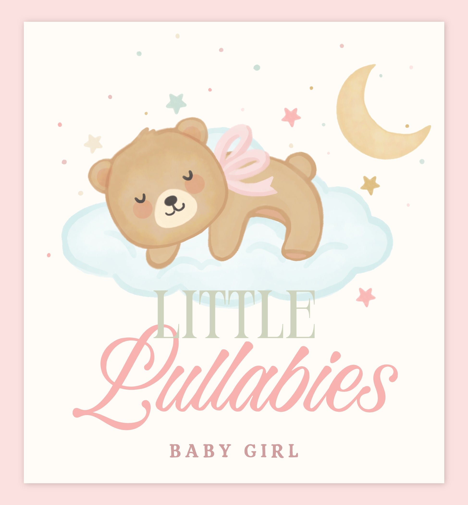 Carta Bella Little Lullabies Baby Girl