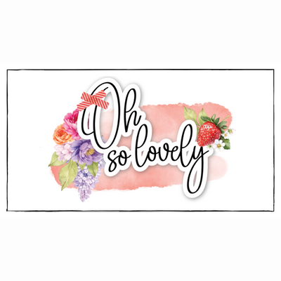Uniquely Creative Oh So Lovely