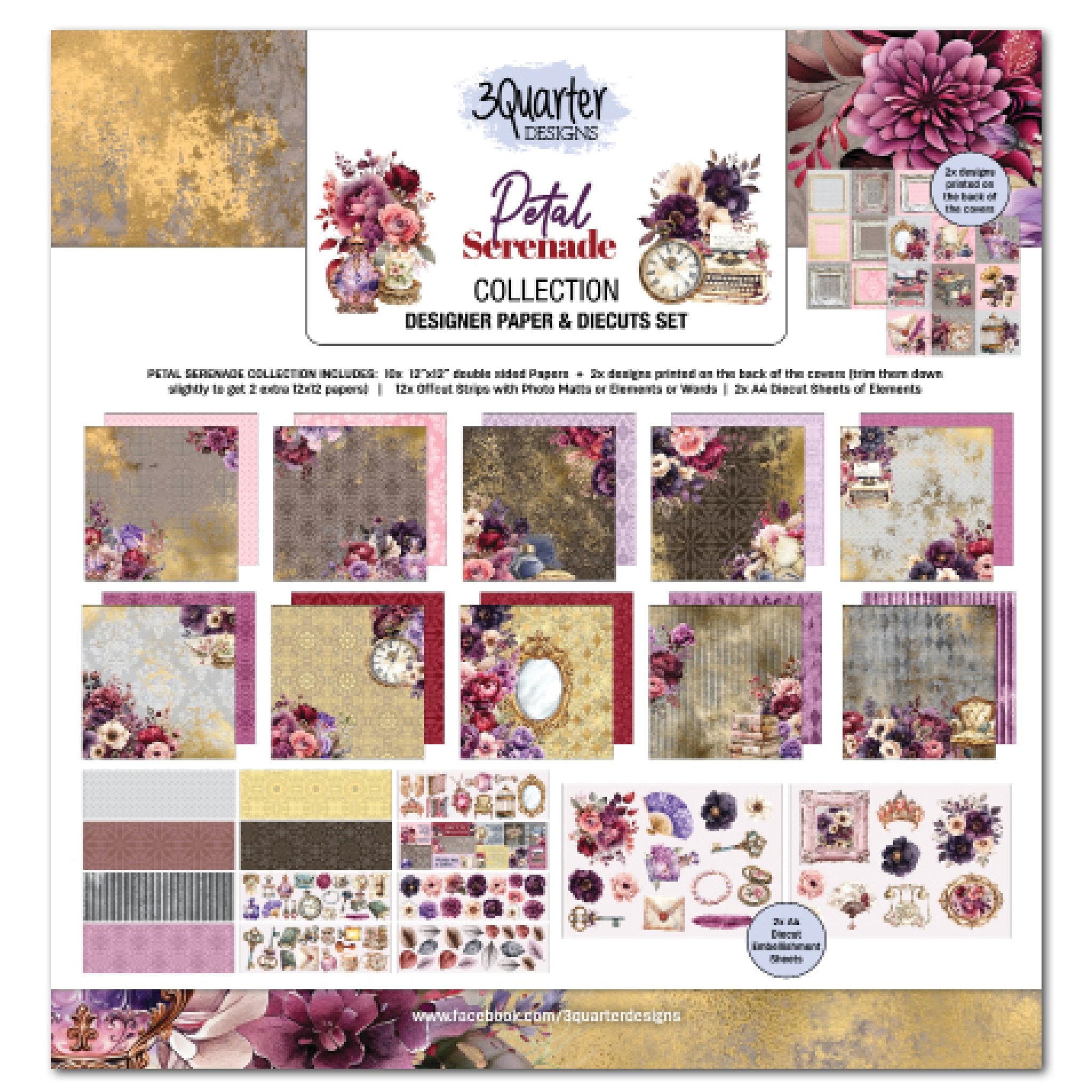 3Quarter Designs Petal Serenade