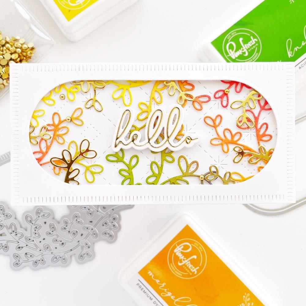 Pinkfresh Studio Die Set - Curvy Foliage