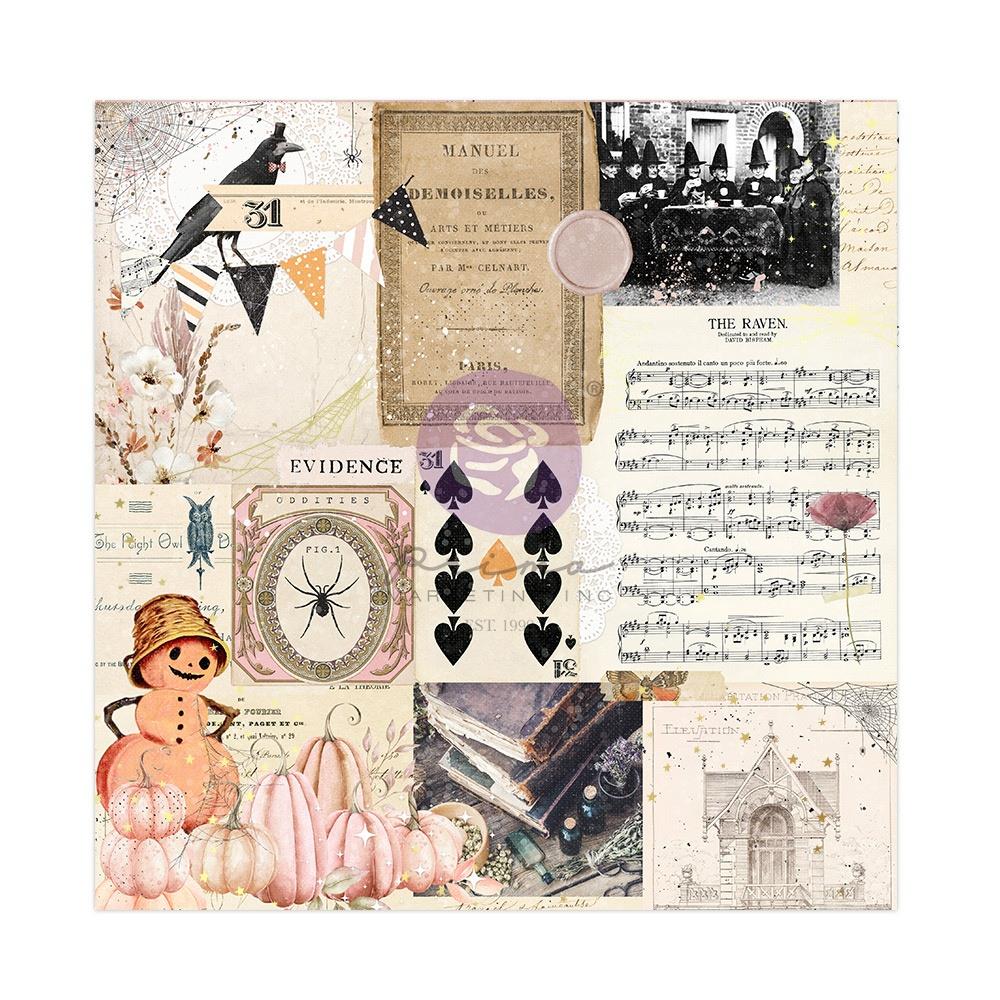 Prima Marketing Twilight By Frank Garcia Double-Sided Paper - Oddities