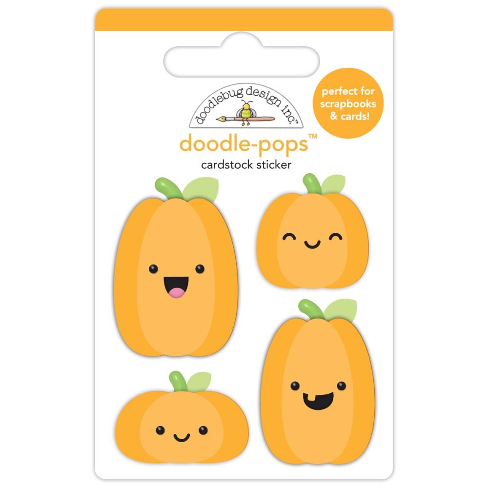 Doodlebug Sweet and Spooky Doodle-Pops Pumpkin Pals