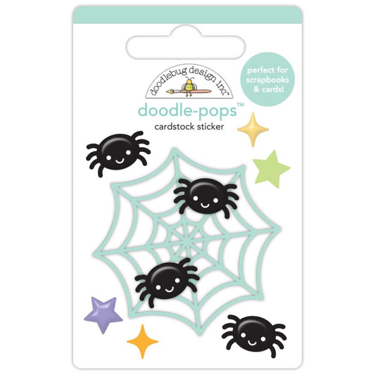 Doodlebug Sweet and Spooky Doodle-Pops - Spiderlings