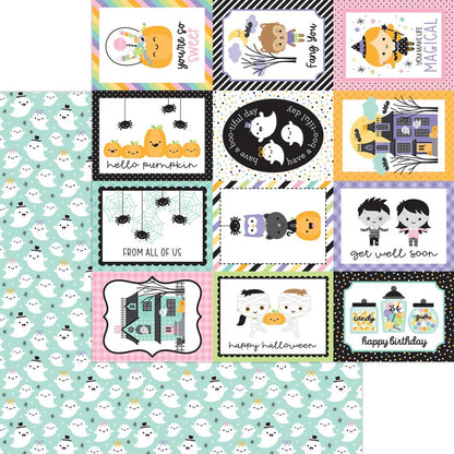 Doodlebug Sweet and Spooky Double-Sided Paper Pack 12x12