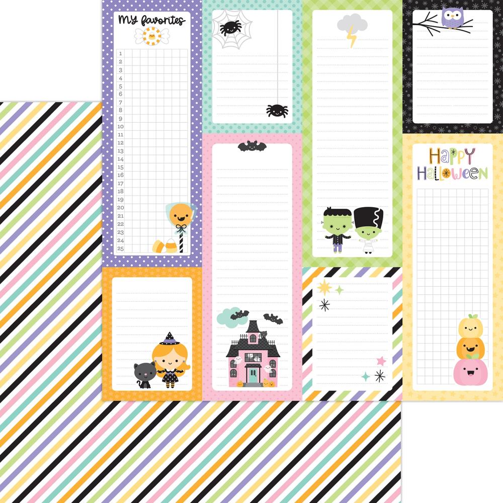 Doodlebug Sweet and Spooky Double-Sided Paper Pack 12x12