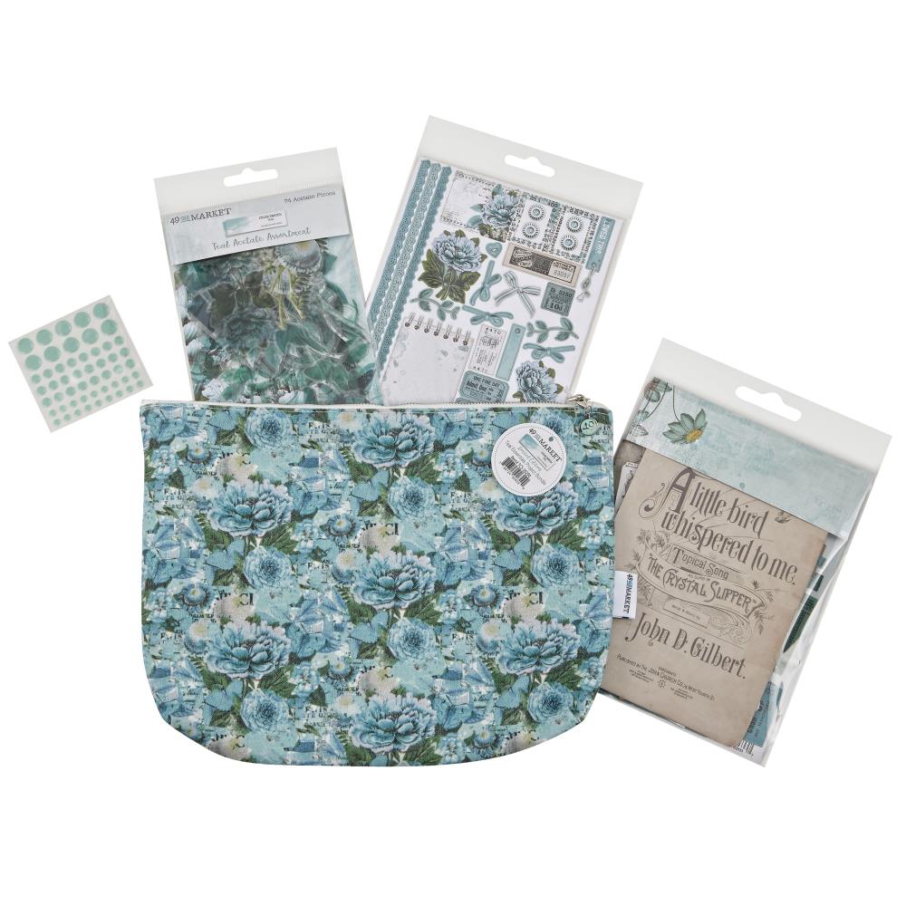 49 And Market Color Swatch: Teal Essentials Project Bundle