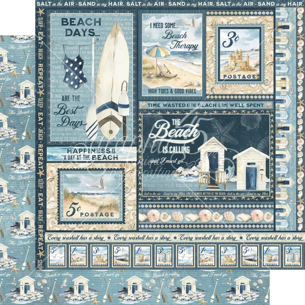 Graphic 45 The Beach Is Calling Collection Pack