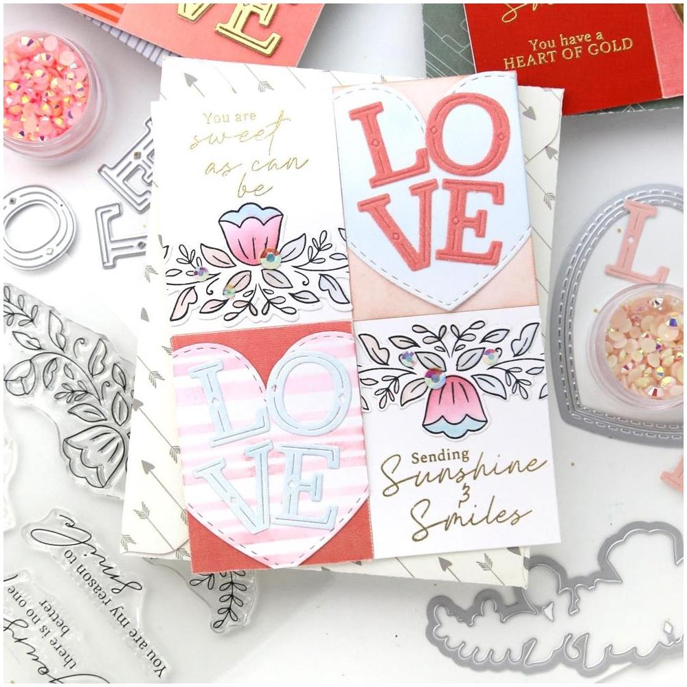 Pinkfresh Studio Die Set - Sending Love