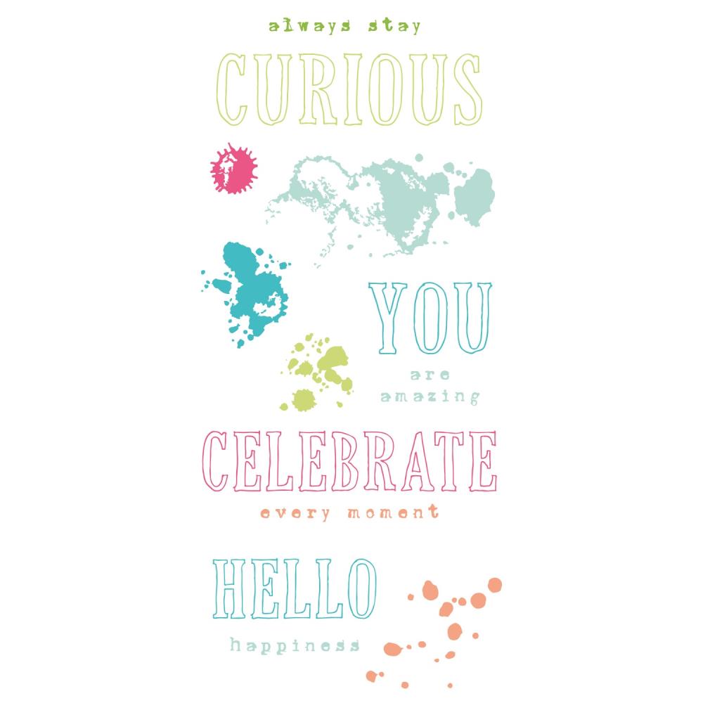 Sizzix Clear Stamps By 49 & Market - Hello You