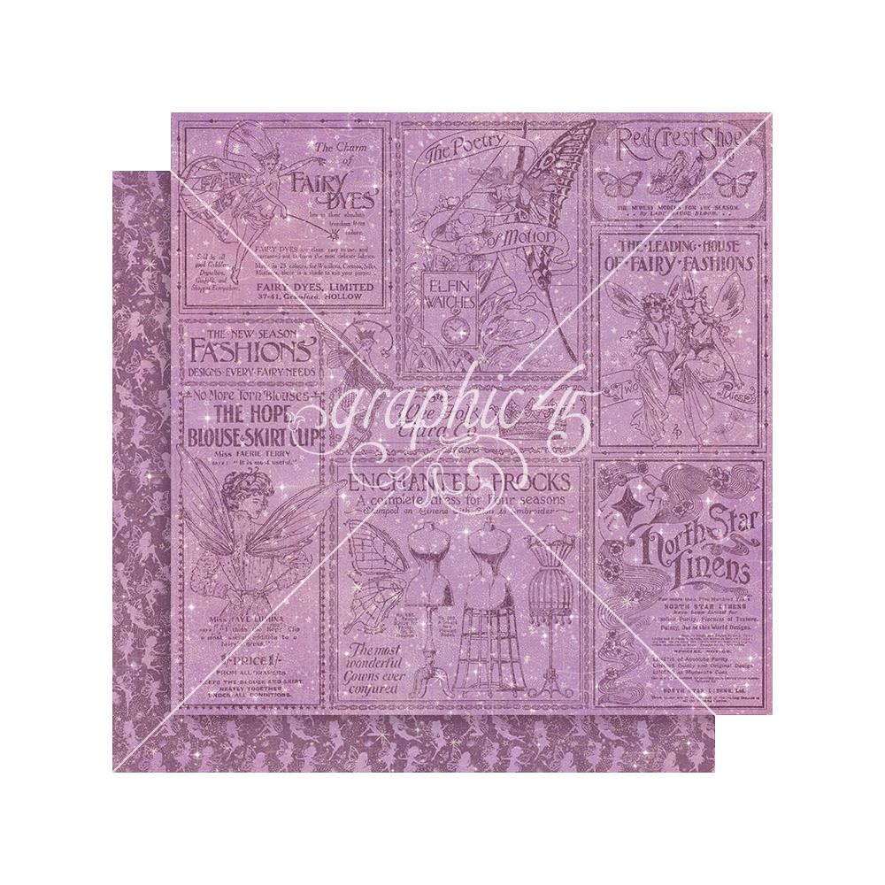 Graphic 45 Fairy Boutique Collection Pack 12"X12"