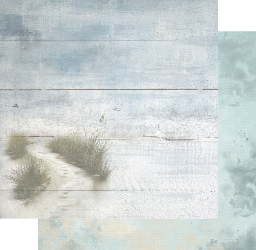 Uniquely Creative Coastal Bliss Lost In Sand Paper