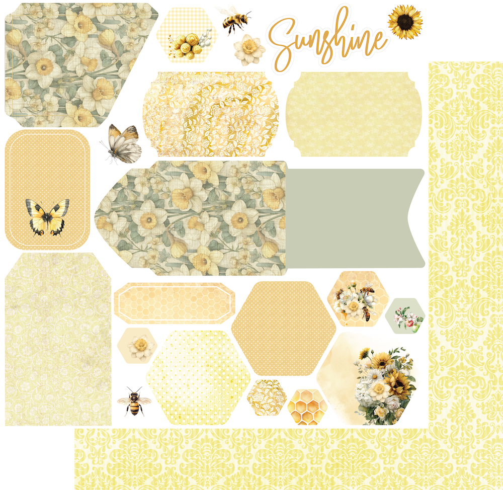 Sweet as Honey - 12 x 12 Collection Pack (16 sheets)