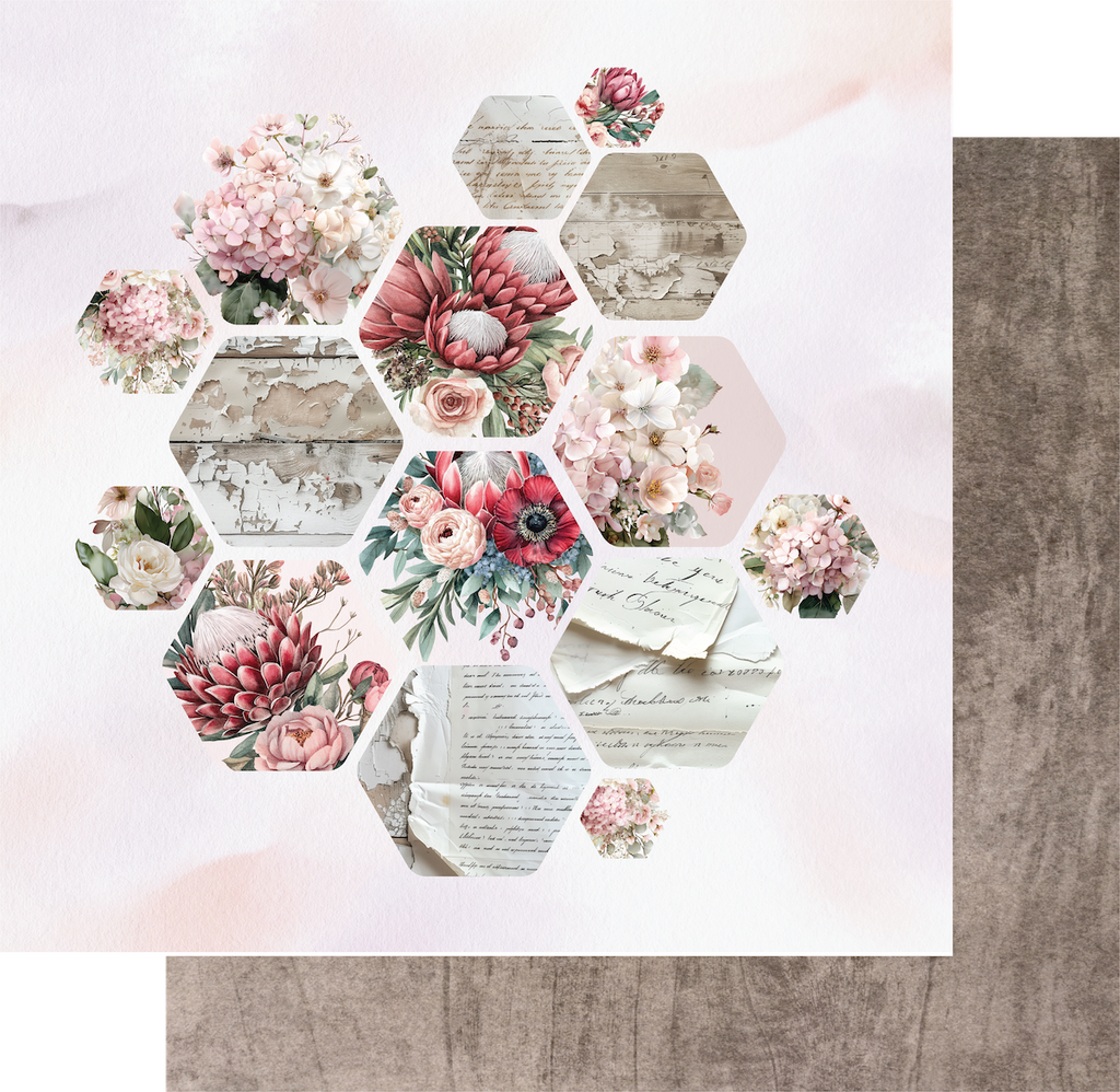 Paperbark Blooms 12 x 12 Collection Pack (16 sheets)
