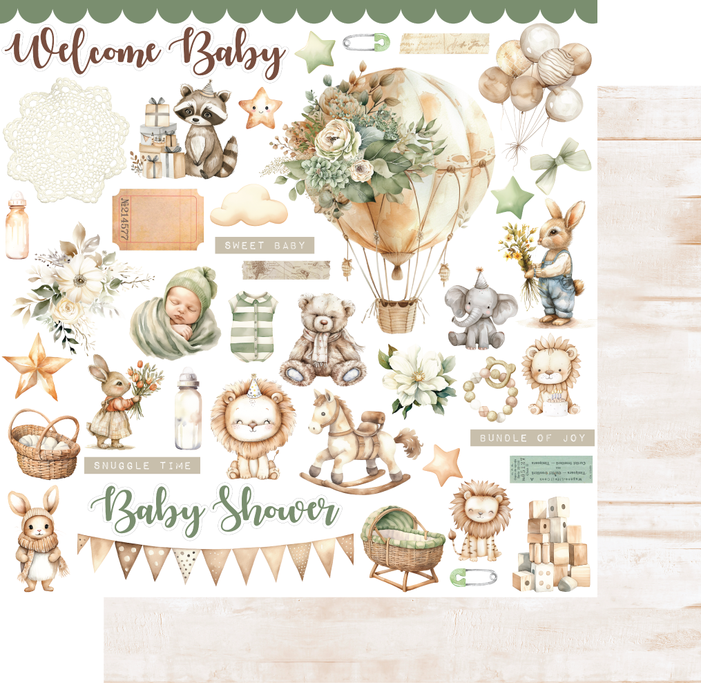 Uniquely Creative Hello Darling -  12 x 12 Collection Pack