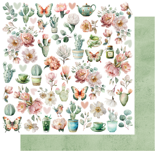 Tea & Tranquility - 12 x 12 Collection Pack (16 sheets)