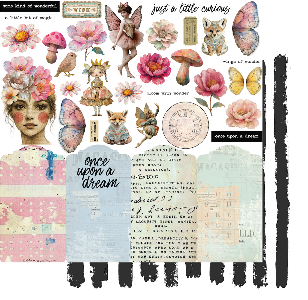 Uniquely Creative Dressed in Daydreams 12 x 12 Collection Pack