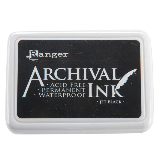 Ranger Archival Ink Pad #0-Jet Black