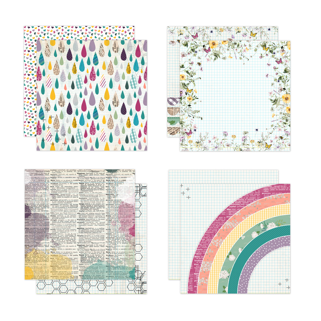 Pretty Little Studio Wildflower Paper Pack | Wildflower 12x12 (Double Sided)