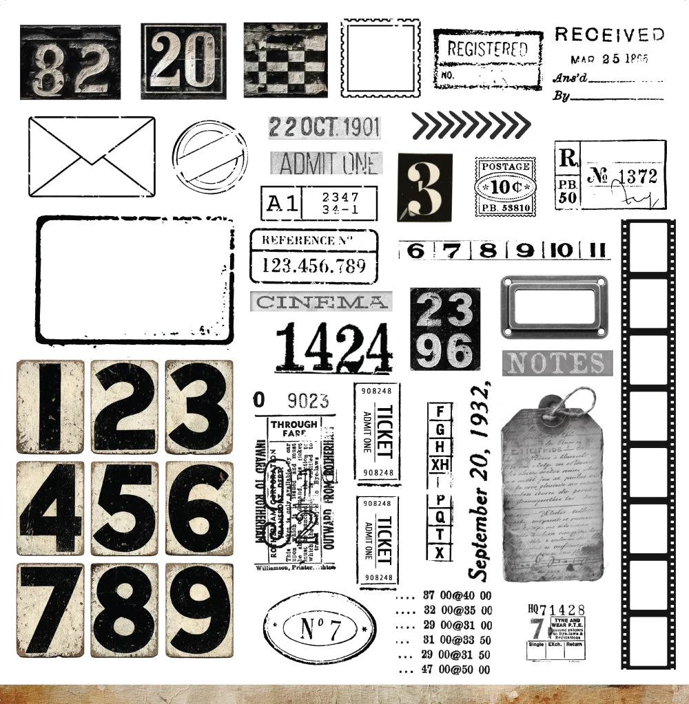 Bee Arty Addicted to Grunge Collection Kit