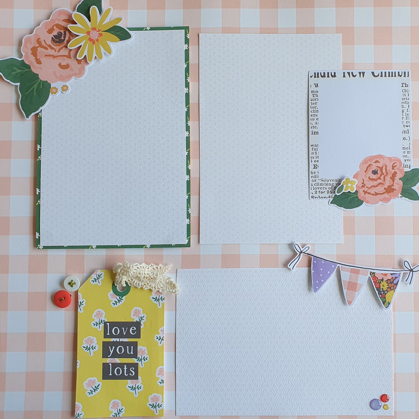 Simple Stories The Little Things Layout Kit