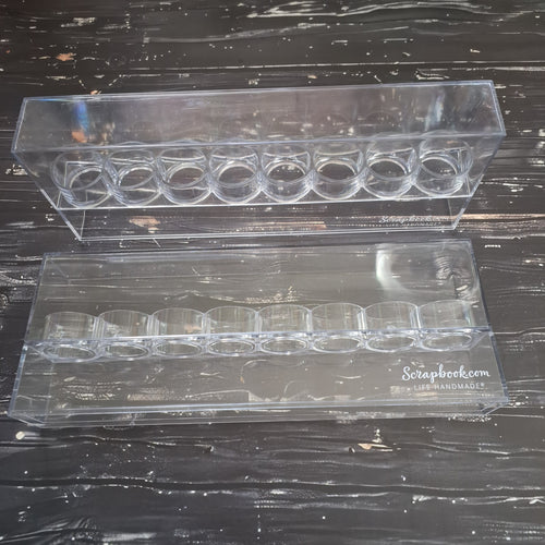 PRELOVED - Scrapbook.com ColorCase .5oz Storage Holder (Set of 2)