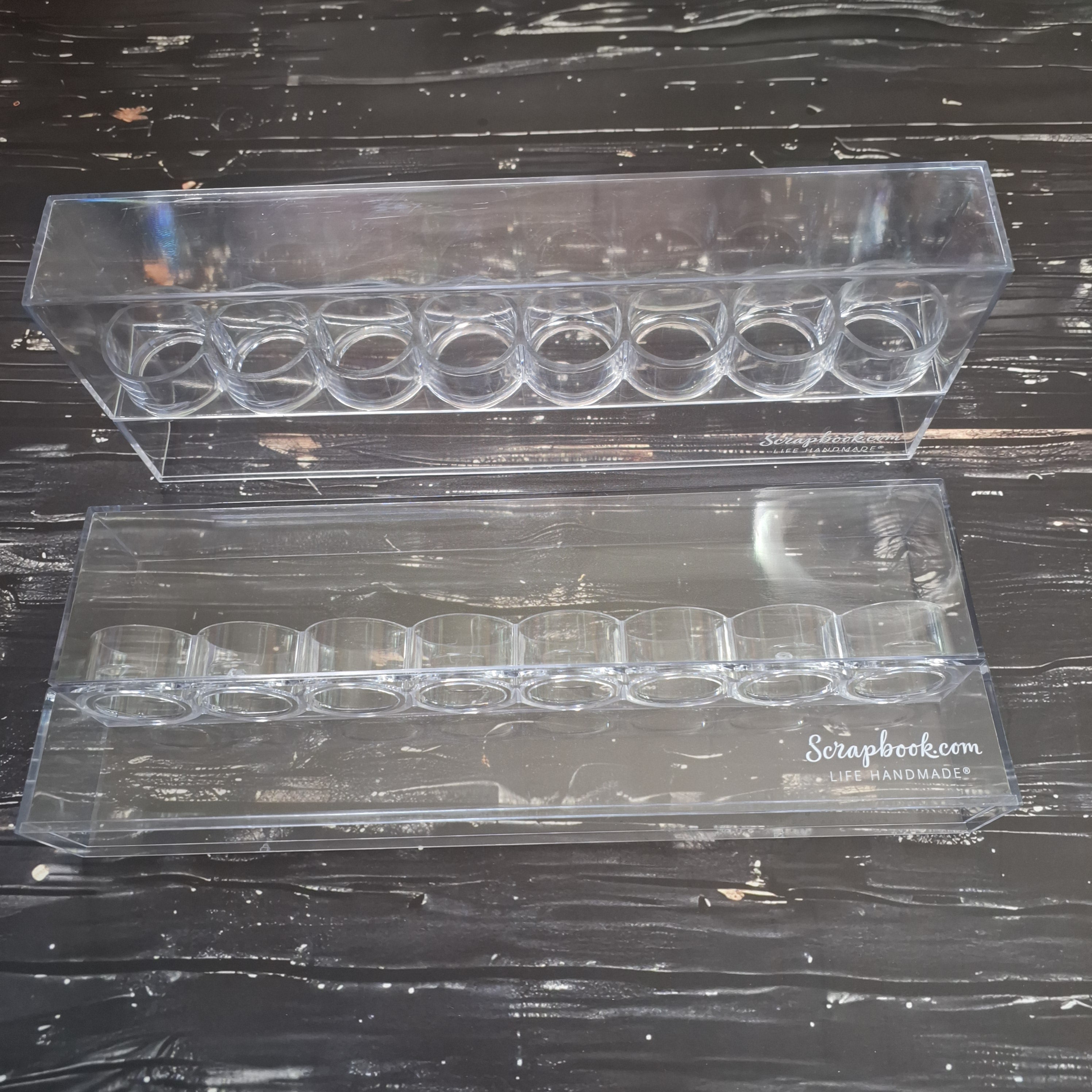 PRELOVED - Scrapbook.com ColorCase 1oz Storage Holder (Set of 2)