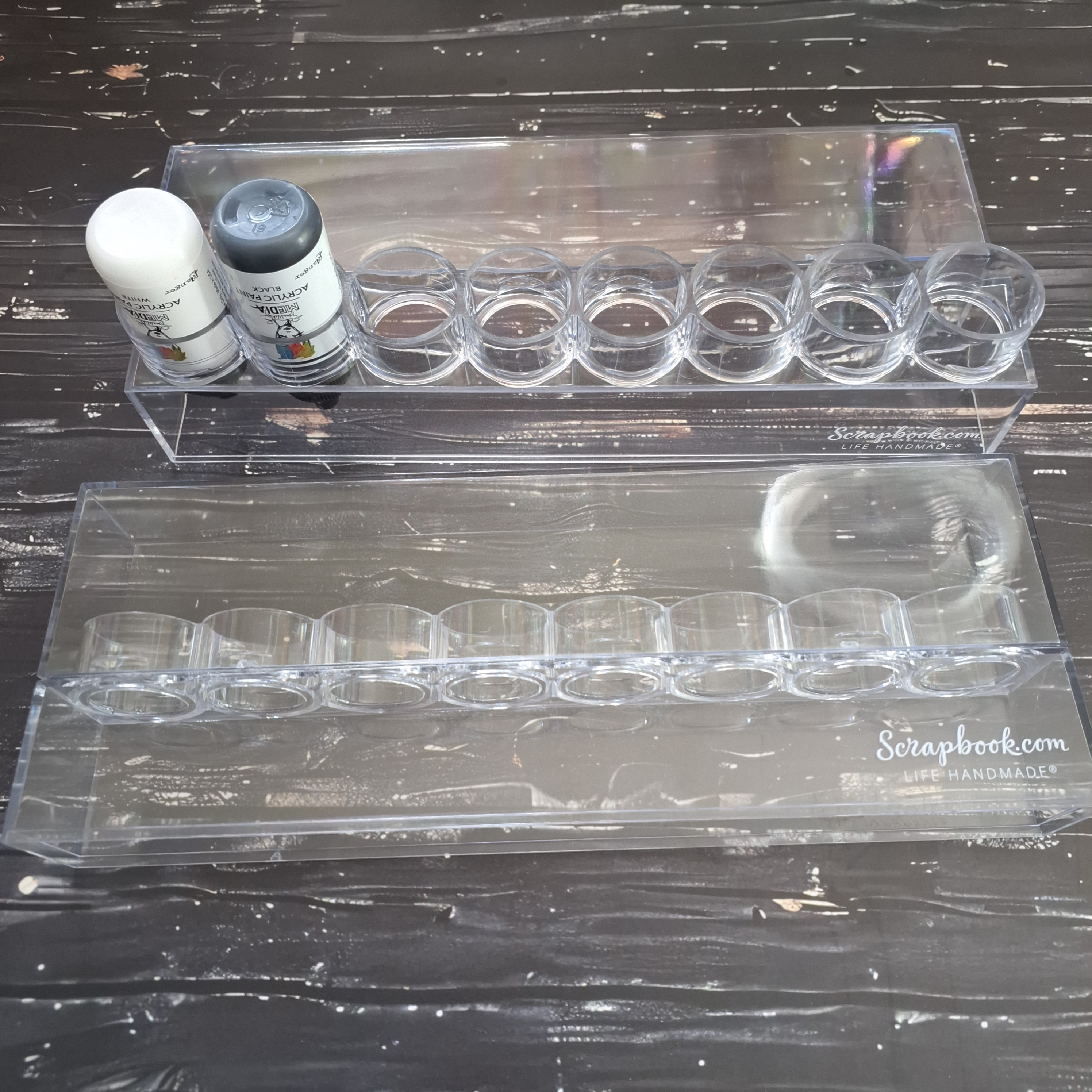 PRELOVED - Scrapbook.com ColorCase 1oz Storage Holder (Set of 2)