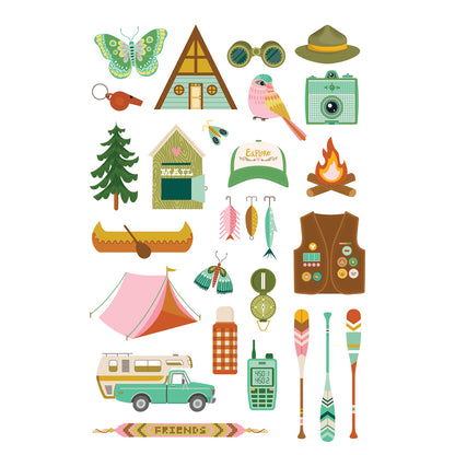 Simple Stories Trail Mix Sticker Book