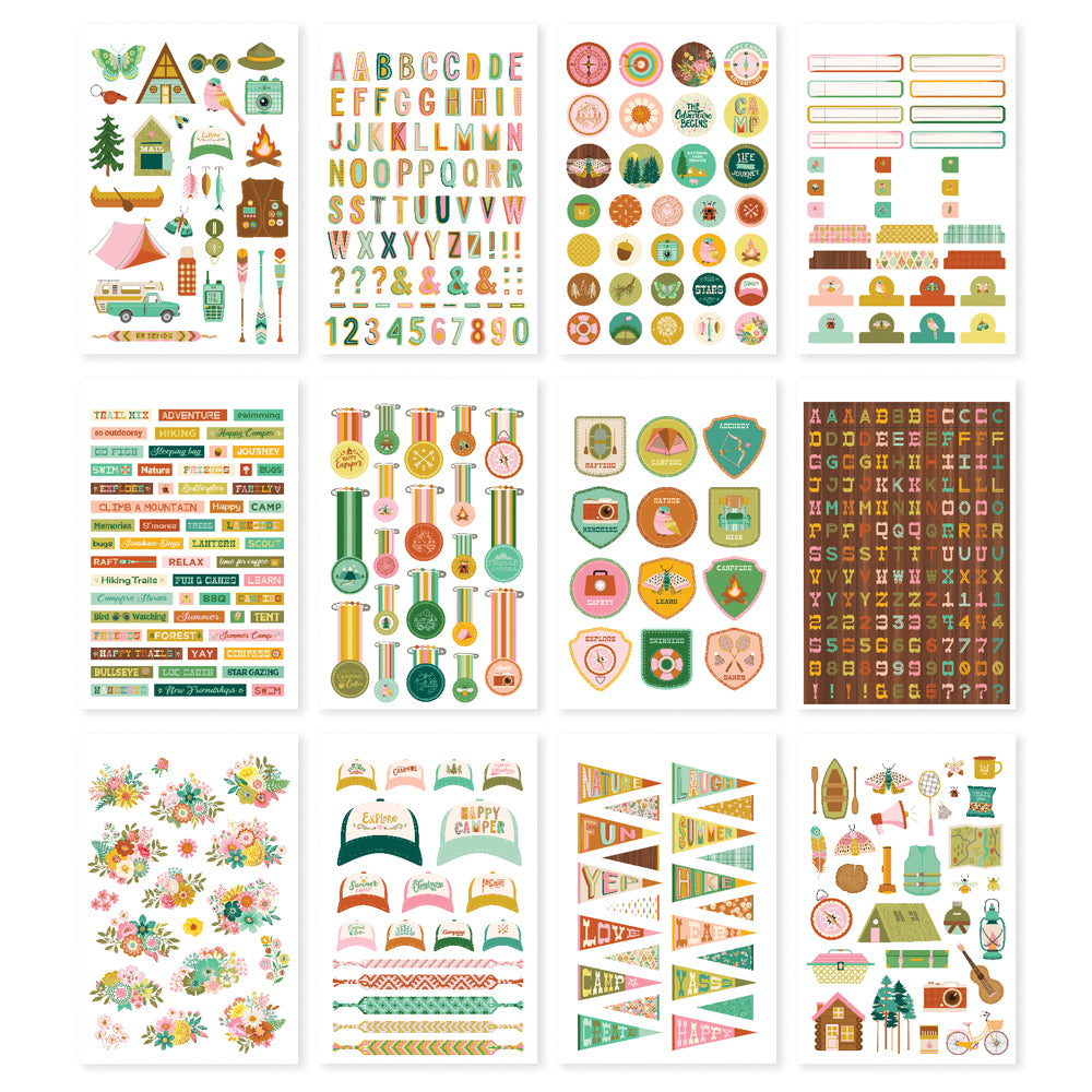 Simple Stories Trail Mix Sticker Book