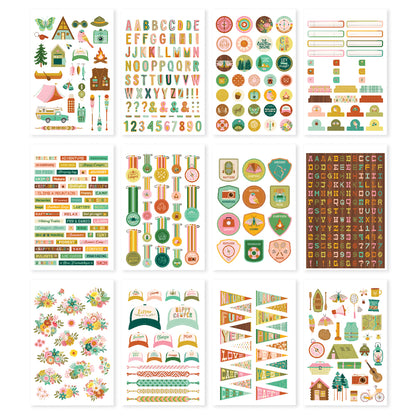 Simple Stories Trail Mix Sticker Book