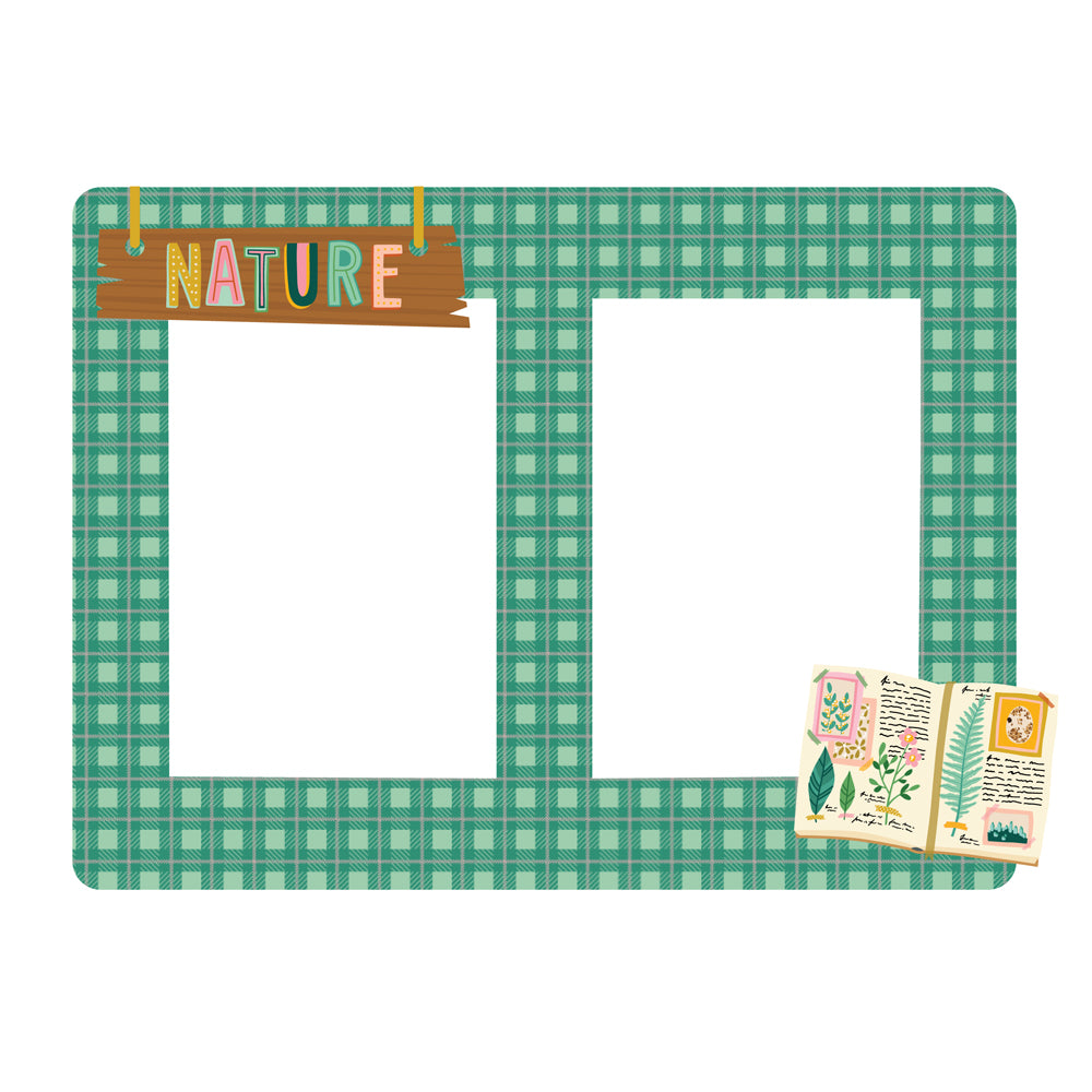 Simple Stories Trail Mix Chipboard Frames