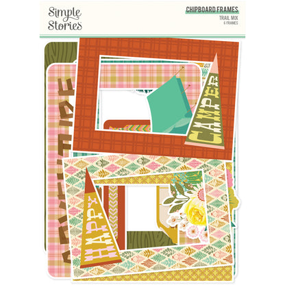 Simple Stories Trail Mix Chipboard Frames