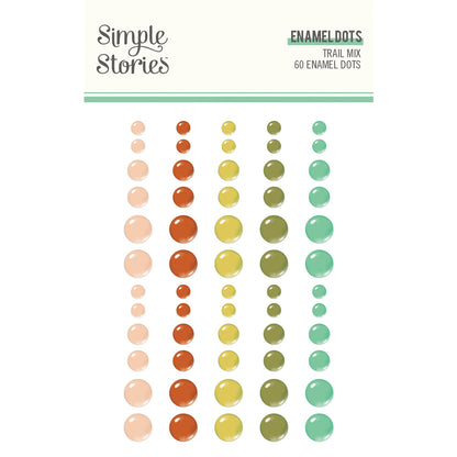 Simple Stories Trail Mix Enamel Dots