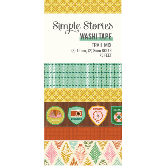 Simple Stories Trail Mix Washi Tape