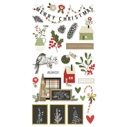 Simple Stories The Holiday Life - 6x12 Chipboard