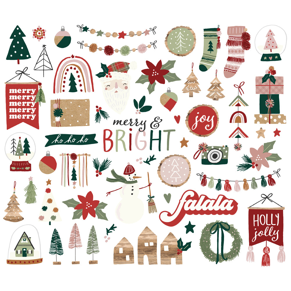 Simple Stories Boho Christmas - Bits & Pieces