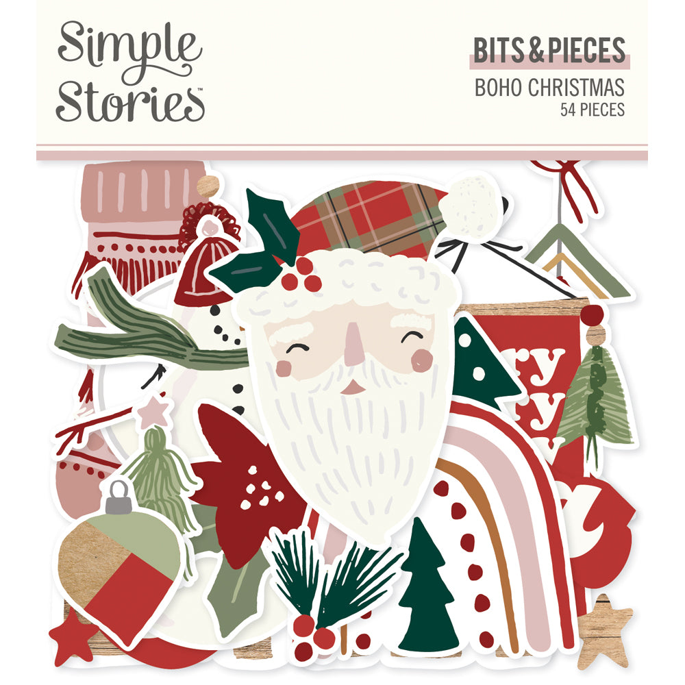 Simple Stories Boho Christmas - Bits & Pieces