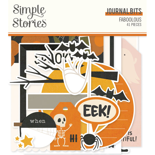 Simple Stories FaBOOlous - Journal Bits & Pieces