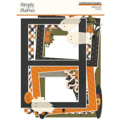 Simple Stories FaBOOlous - Chipboard Frames