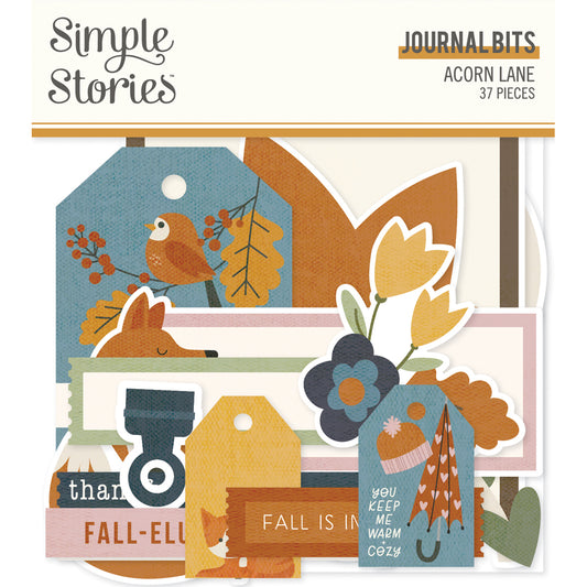 Simple Stories Acorn Lane - Bits & Pieces -Journal